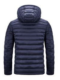 Arwen Women's Winter Puffer Jacket with Hood-Black-S-State of Style