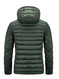 Arwen Women's Winter Puffer Jacket with Hood-Black-S-State of Style