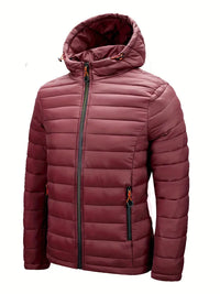Arwen Women's Winter Puffer Jacket with Hood-Black-S-State of Style