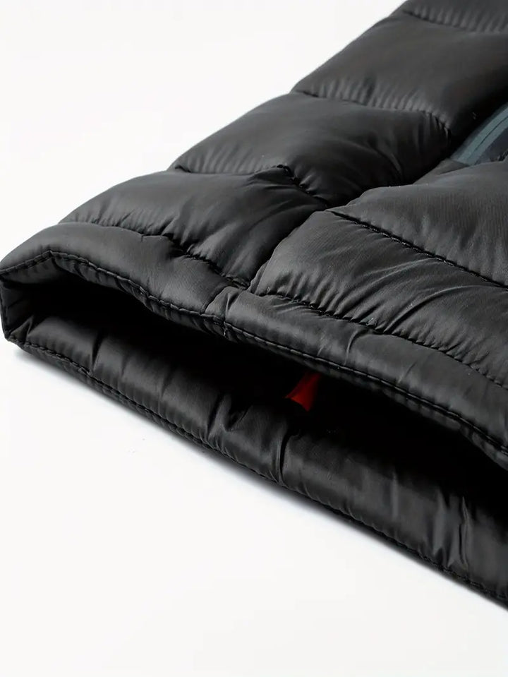 Arwen Women's Winter Puffer Jacket with Hood-Black-S-State of Style