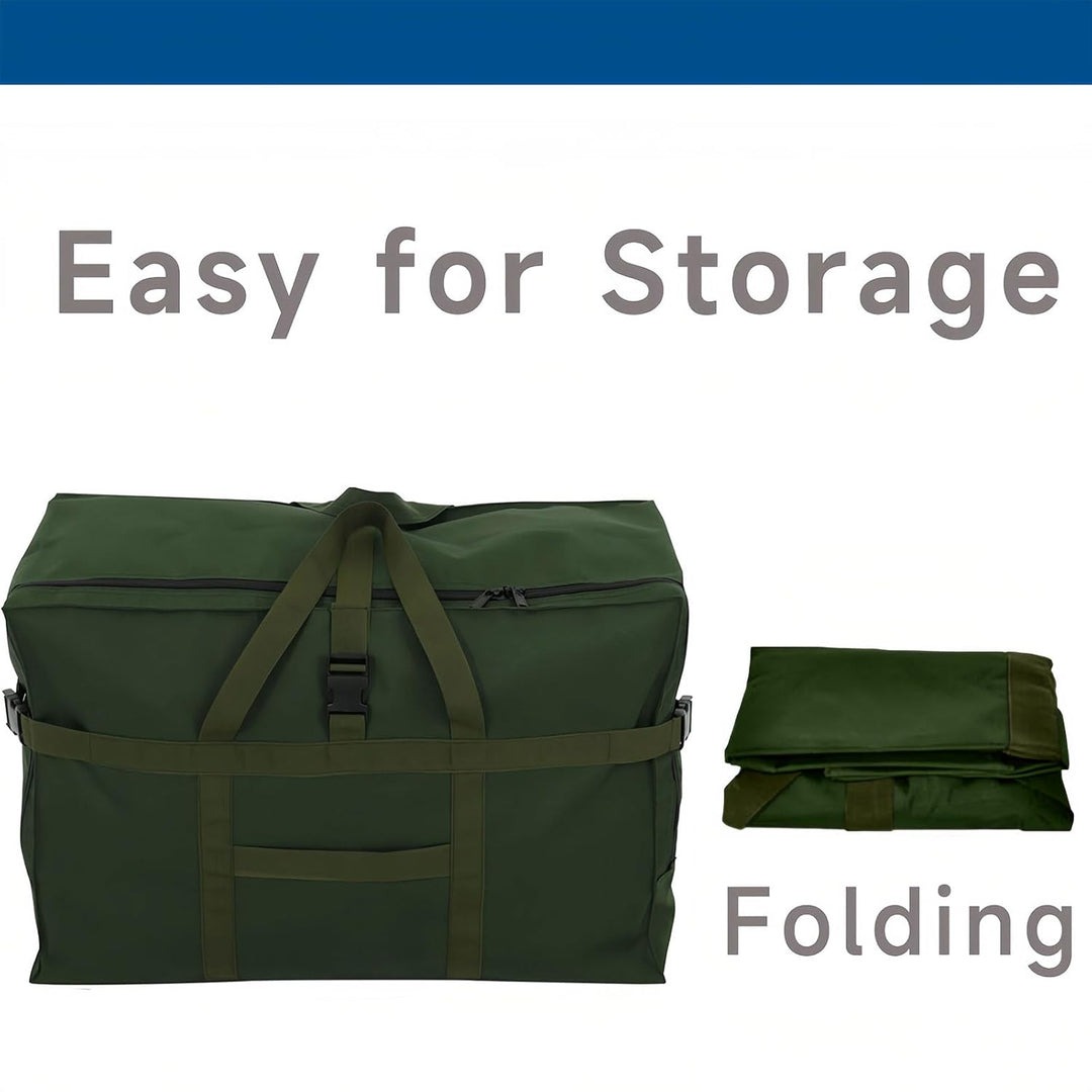 Extra Large 120L Waterproof Travel Duffel Bag – Foldable Storage & Carry On