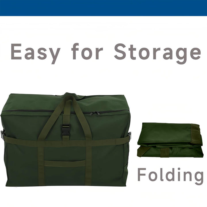 Extra Large 120L Waterproof Travel Duffel Bag – Foldable Storage & Carry On