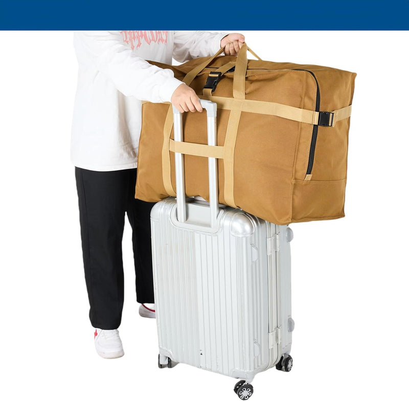 Extra Large 120L Waterproof Travel Duffel Bag – Foldable Storage & Carry On
