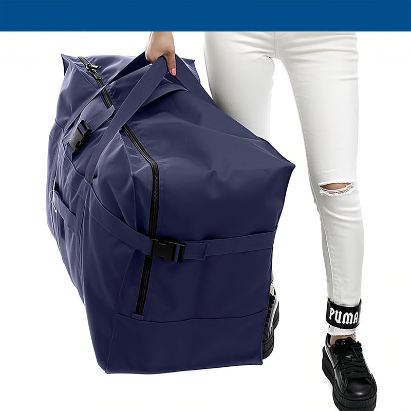 Extra Large 120L Waterproof Travel Duffel Bag – Foldable Storage & Carry On