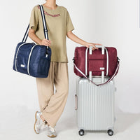 Lightweight Foldable Waterproof Travel Tote Bag – Compact Carry On Luggage