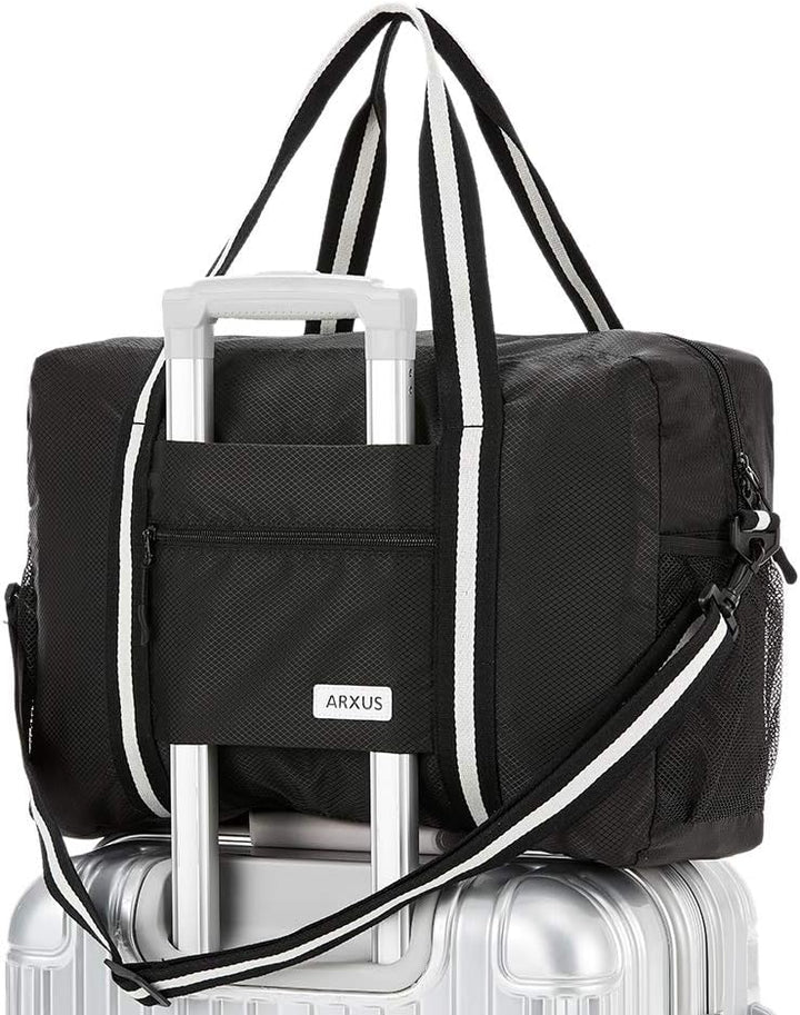 Lightweight Foldable Waterproof Travel Tote Bag – Compact Carry On Luggage
