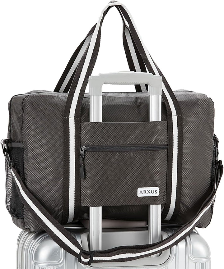 Lightweight Foldable Waterproof Travel Tote Bag – Compact Carry On Luggage