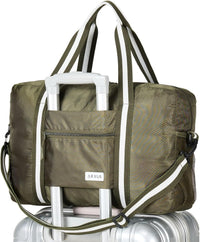 Lightweight Foldable Waterproof Travel Tote Bag – Compact Carry On Luggage