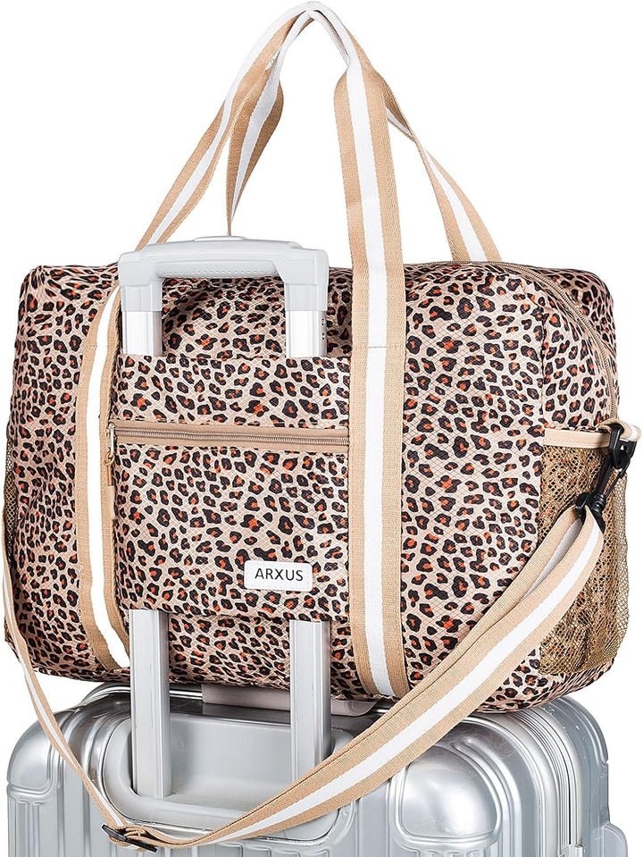 Lightweight Foldable Waterproof Travel Tote Bag – Compact Carry On Luggage