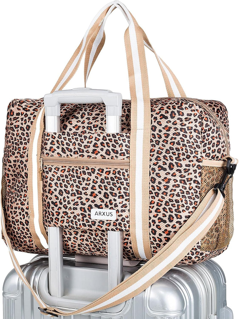 Lightweight Foldable Waterproof Travel Tote Bag – Compact Carry On Luggage