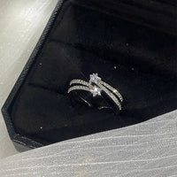 Astrid Double-Layered Star Ring Set-Double Star-State of Style