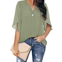 AstridTop | Modern Women’s Blouse-Light Green-S-State of Style