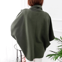 Asymmetrical women's turtleneck sweater – Autumn Magic Mara