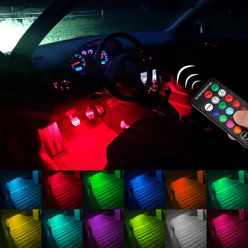 Atmospheric Car LED Lighting - GlowRide-2 pieces-State of Style