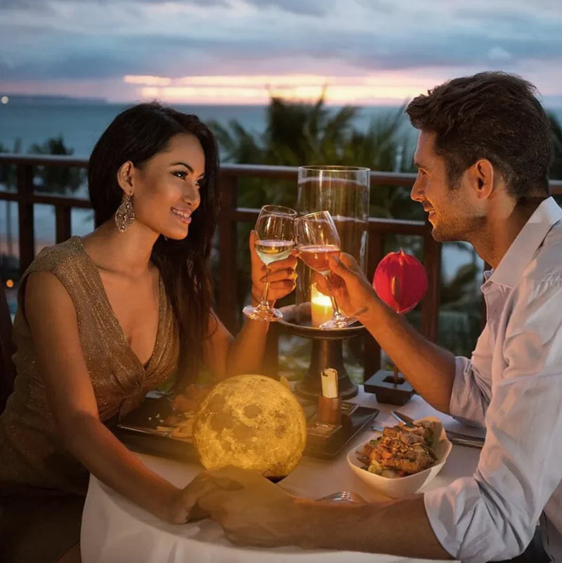 Atmospheric Floating Moon Lamp - LunaFloat-State of Style