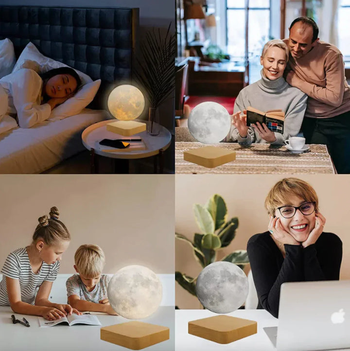 Atmospheric Floating Moon Lamp - LunaFloat-State of Style