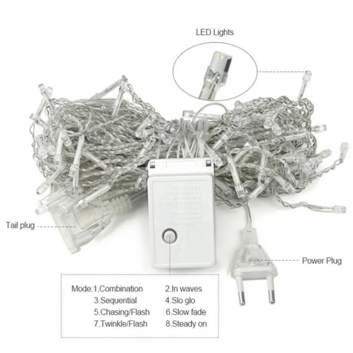 Atmospheric Ice Cone Lighting - FrostGlow-White-State of Style