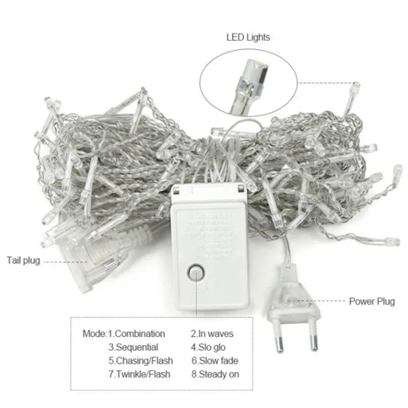 Atmospheric Ice Cone Lighting - FrostGlow-White-State of Style