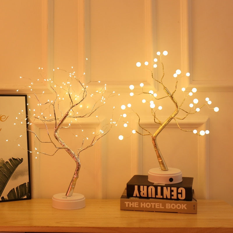 Atmospheric Illuminated Tree - LumaTree-Drops-State of Style