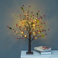 Atmospheric LED Spring Tree - LumaSpring-Red Currant-State of Style