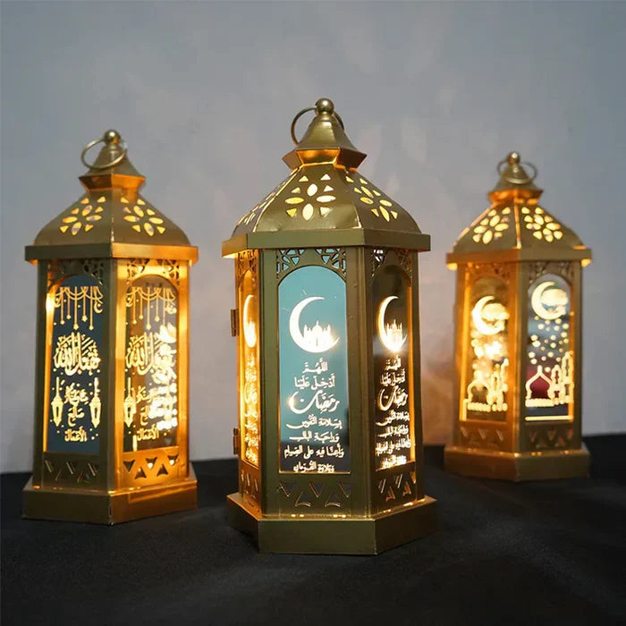 Atmospheric Party Lamp - NoorLantern-Moon with Text-State of Style