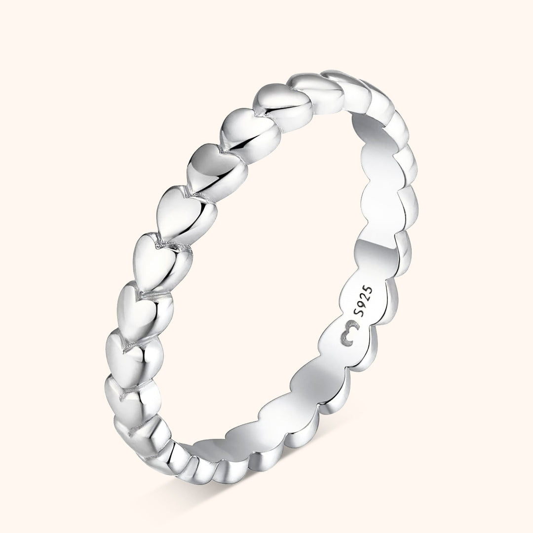 Aurora Heart Ring-Silver-5-State of Style