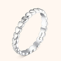 Aurora Heart Ring-Silver-5-State of Style