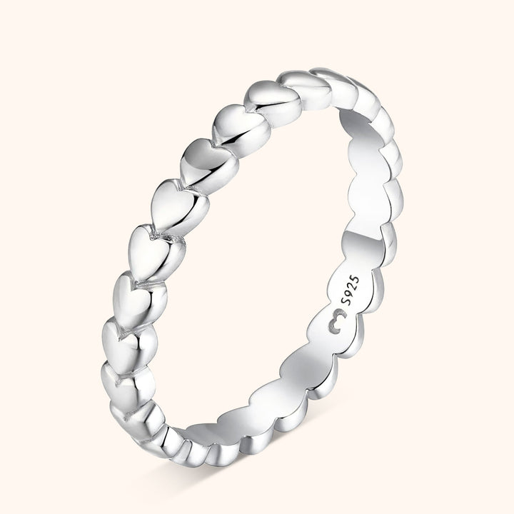 Aurora Heart Ring-Silver-5-State of Style