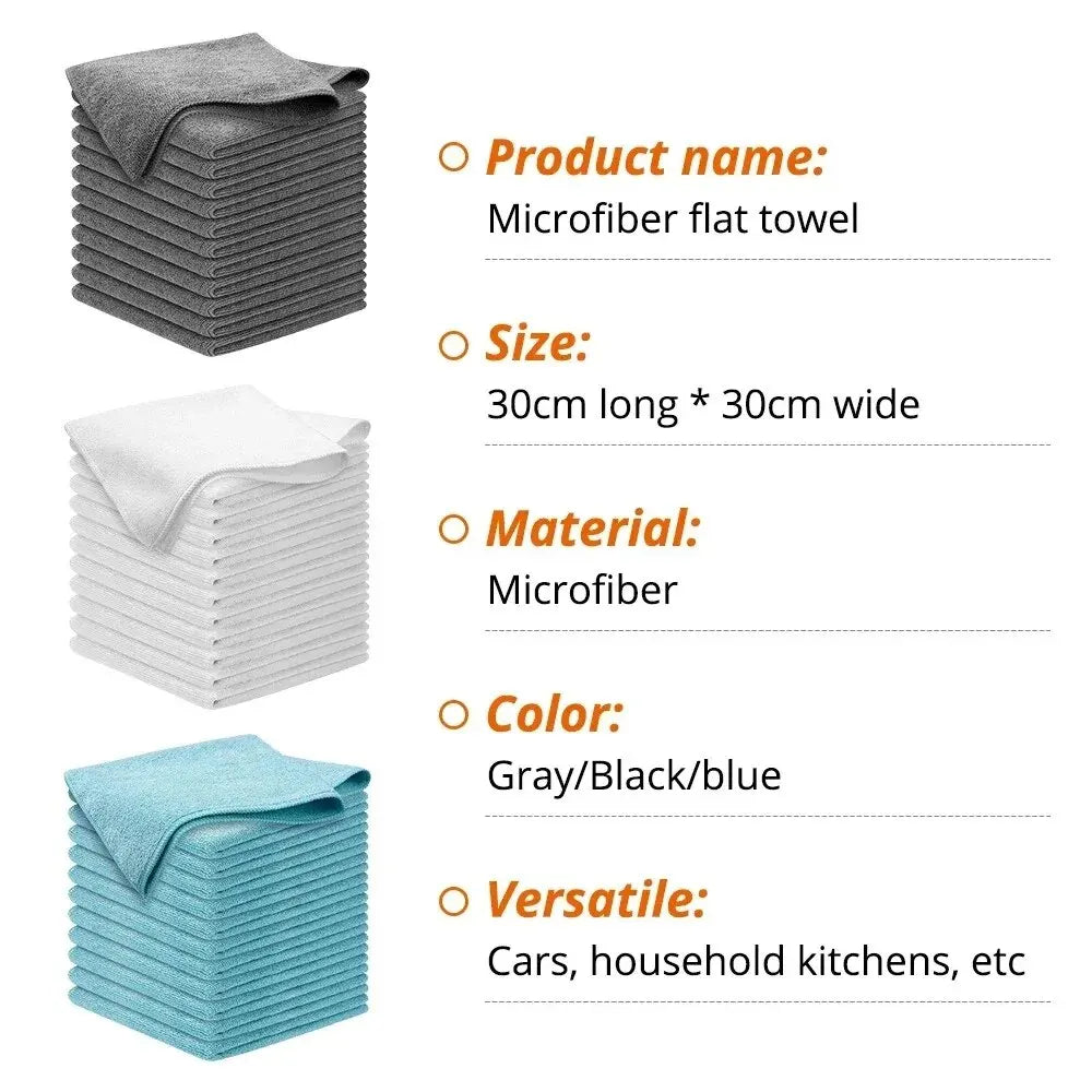 Auto Microfiber Cloths Set (10 Pieces) - UltraClean-State of Style