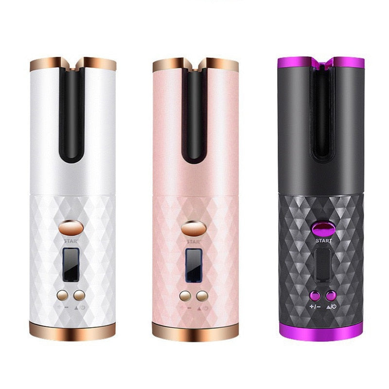 Automatic Hair Curler | Effortless, Fast & Gentle Styling-Rose Gold-State of Style