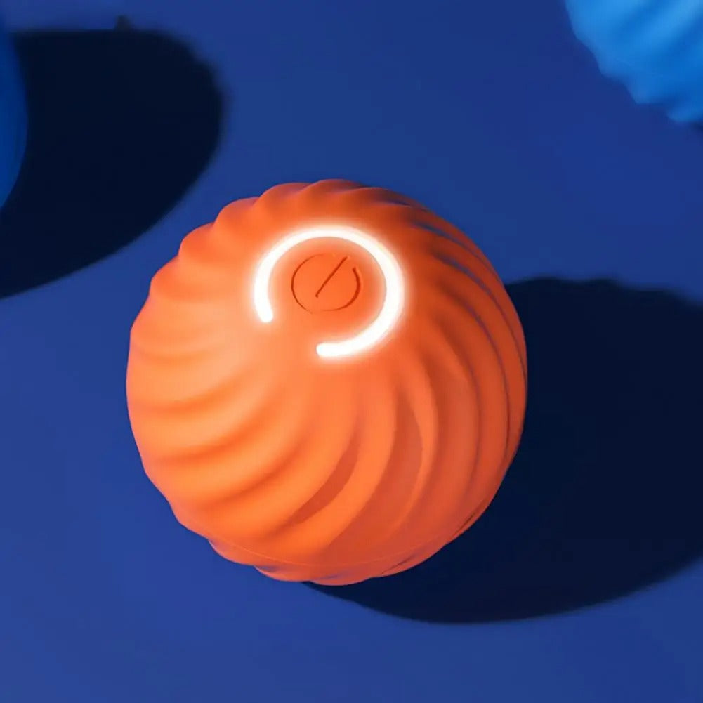 Automatic Interactive Dog Toy - RolliPlay-Orange-State of Style
