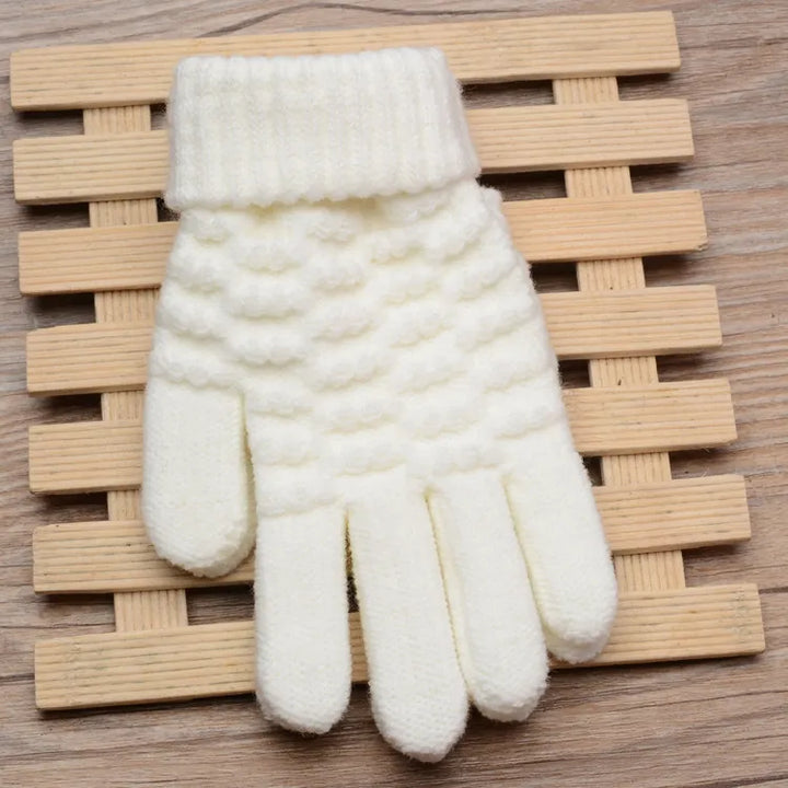 Ava Knit Gloves | Stylish and Functional Winter Warmth-Black-State of Style