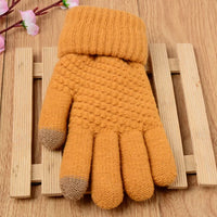 Ava Knit Gloves | Stylish and Functional Winter Warmth-Black-State of Style