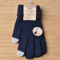 Ava Knit Gloves | Stylish and Functional Winter Warmth-Black-State of Style