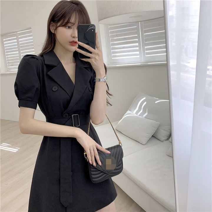 Ava Timeless Dress for Women-Black-One Size Fits All-State of Style