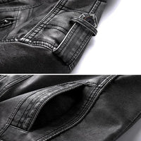 Avan - Stylish Leather Jacket for Men-S-State of Style