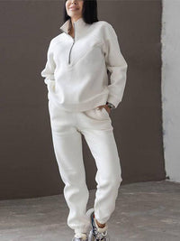 AvasPakje | Women's Tracksuit-White-S-State of Style