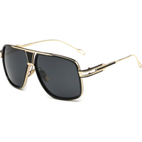 Aviator Sunglasses for Men – Jimmy-Gold & grey Lens-State of Style