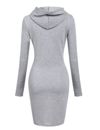 AyasDress I Hooded Sweatshirt Dress | Comfortable & Stylish-Wine Red-S-State of Style