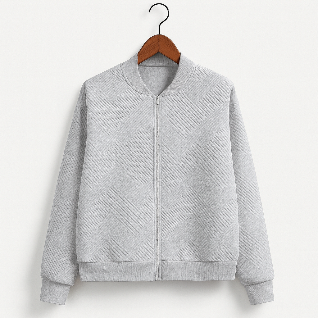 Stylish Women's Zip-Up Jacket – Rivka