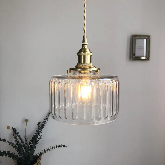 Harrison Crystal Vintage Pendant Light