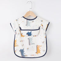 Baby apron with pockets for art and food-D-0-3 years old-State of Style