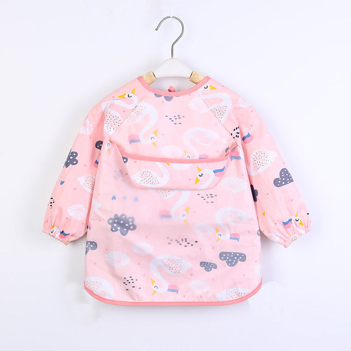 Baby apron with pockets for art and food-J-0-3 years old-State of Style