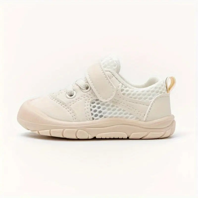 Baby Barefoot Sneakers - FlexiToes-Beige-0-0.5-State of Style