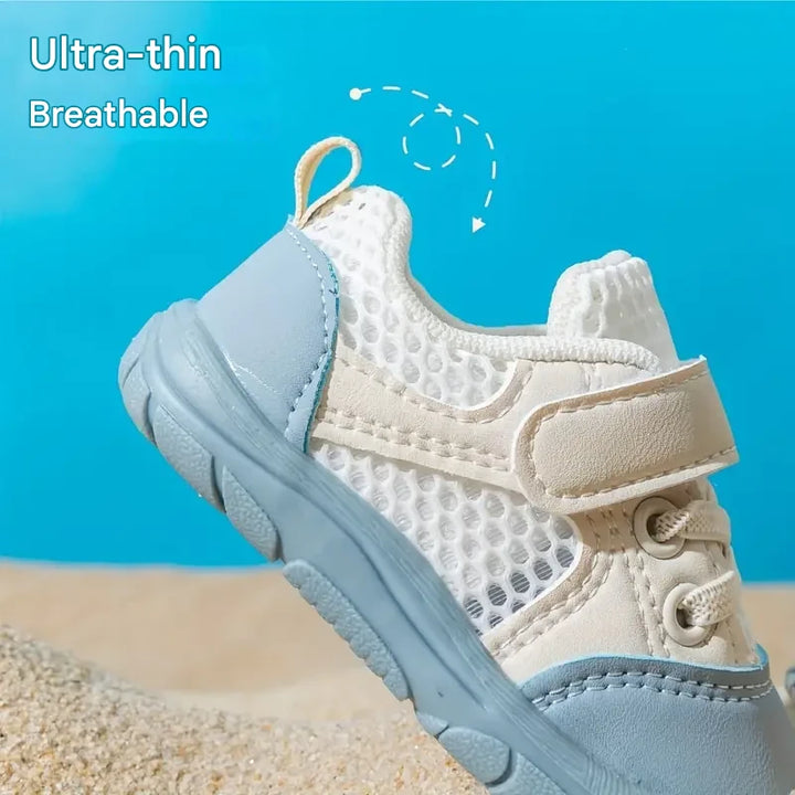 Baby Barefoot Sneakers - FlexiToes-Blue-0-0.5-State of Style