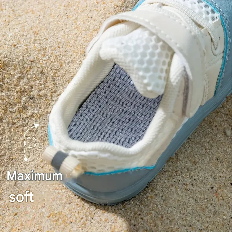 Baby Barefoot Sneakers - FlexiToes-Blue-0-0.5-State of Style