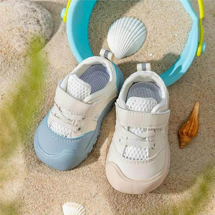 Baby Barefoot Sneakers - FlexiToes-Blue-0-0.5-State of Style
