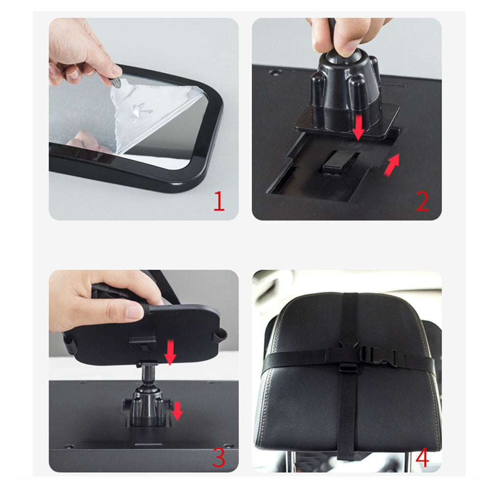 Baby Car Mirror for the Back Seat - Safety and Convenience for Baby and Parent-State of Style