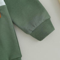 Baby Jogger Winter Set – Contrast Sweatshirt and Trousers-A-0-6 Months-State of Style