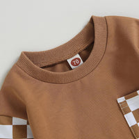 Baby Jogger Winter Set – Contrast Sweatshirt and Trousers-A-0-6 Months-State of Style